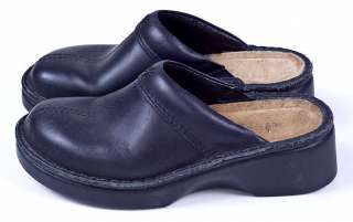 Naot Noat Black Star Mule Clog Slide Shoes 36 5   5.5  