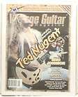 VINTAGE GUITAR MAGAZINE TED NUGENT ERIC JOHNSON JACK LAWRENCE SCOTT 