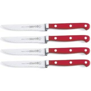 Mundial 5100 Series 4 Piece 4 Inch Steak Knife Set with Serrated Edge 