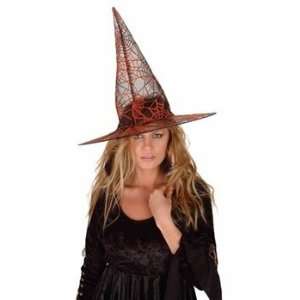    RG Costumes 65316 Glitter Witch Hat   Orange: Office Products