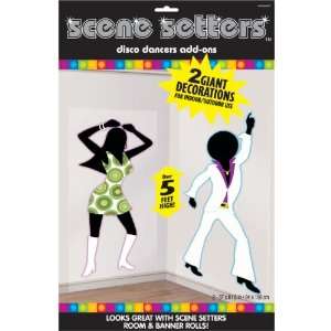  Disco Dancer 65in Scene Setter Add Ons 2ct Toys & Games