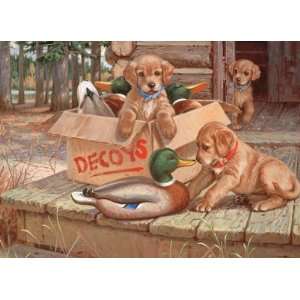    Doggie Decoys Jigsaw Puzzle 1000 Piece by Cobble Hill Toys & Games