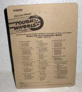 Kidco Tough Wls Famous 30s Cars FORD TOURING 1930 MOC  