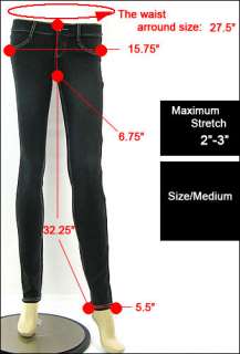 Women Hybrid 4 Way Stitch Jeans Low Rise Good Stretch Denim Skinny 