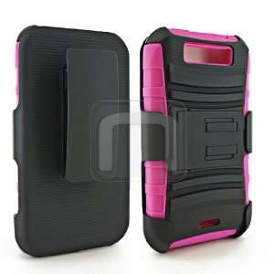  Holster Combo Hot Pink with Holster Clip + Kick Stand LG 