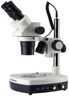 Darkfield Gem 8x 40x Binocular Stereo Zoom Microscope  