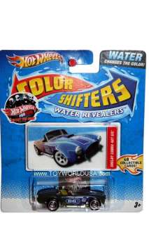 Hot Wheels Color Shifters Water Revealers Shelby Cobra 427 S/C  