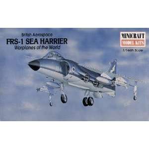  Aerospace FRS1 Sea Harrier Aircraft kit 1 144 by Minicraft 