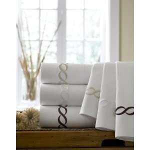  Letto Cable White Queen Sheet Set