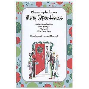 Merry Open House Invitation Moving Party Invitations 