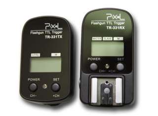 Pixel TR 331 Wireless Flash TTL Trigger for Set Nikon D7000 D90 4 