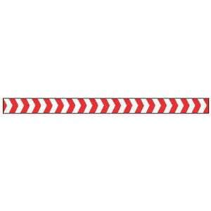   Flagging Tape Barricade Tape,Red/White,180 ft x 2 In: Home Improvement