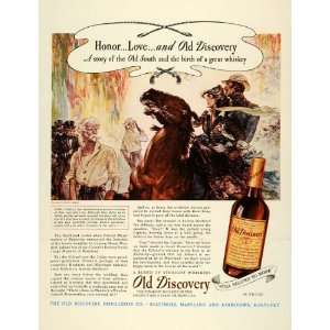  Straight Whiskies Henry Raleigh   Original Print Ad: Home & Kitchen