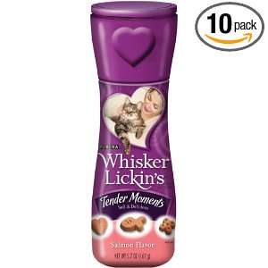 Whisker Lickins Tender Moments Salmon Flavor Cat Treats, 5.7 Ounce 
