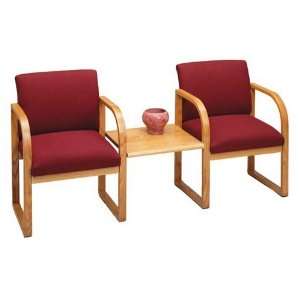  Lesro Pair of HeavyDuty Fabric Guest Chairs with Arms and 