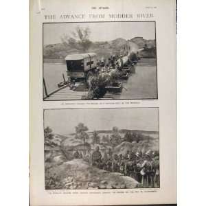 Boer War Africa Modder River Ambulance Lancers French