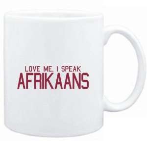   Mug White  LOVE ME, I SPEAK Afrikaans  Languages