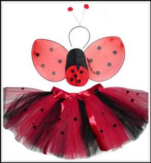  Ladybug Wings, have 2 elastic traps on the back side of the wings 