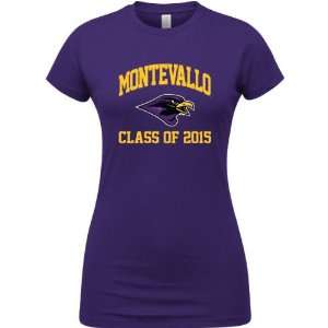   Falcons Purple Womens Class of 2015 Arch T Shirt: Sports & Outdoors