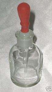 Glass dropper bottle drop reagent lab 30 ml 1 oz New  