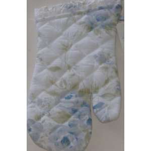 Simply Shabby Chic Blue Floral Chefs Oven Mitt Kitchen Cooking Pot 