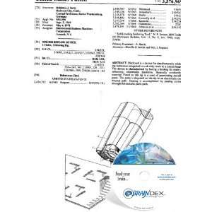  NEW Patent CD for SOLDER REFLOW DEVICE 