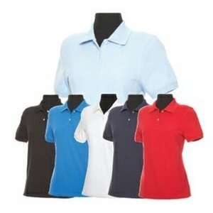   Ladies Classic Pique Polo   X Large: Health & Personal Care
