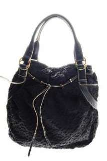 Oryany NEW Cloque Leather Shoulder Medium Handbag Black Bag  