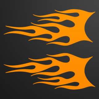 Decal Sticker Flames For Cars & Helmets KR548  