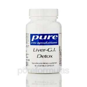  Pure Encapsulations Liver G.I. Detox 60 Vegetarian 