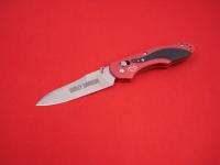 BENCHMADE KNIFE 13960 RED HD OSBORNE AXIS FOLDER NIB  