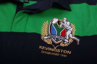 KEVINGSTON SOUTH AFRICA RUGBY UNION SHIRT NO.15 MULTIPLE SIZE  