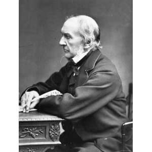  British Politician William Ewart Gladstone Stretched 