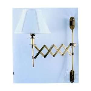   Brass / Off White Pantograph Lamp Traditional / Classic Swing Arm Wa