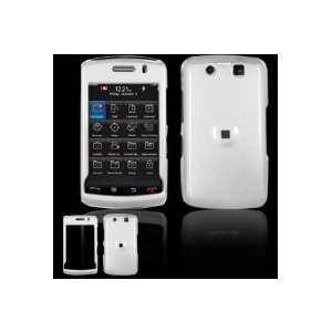  BlackBerry Storm 2 Snap On Solid Protector Case White 