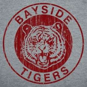 Bayside Tigers Saved By The Bell T Shirt vintage L gry  