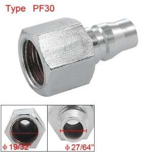  19/32 Inner Thread Pipe Fitting Air Quick Coupler: Home Improvement