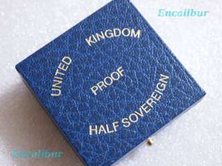   Kingdom Proof British Gold Half Sovereign 0.1176 oz 3.65 g of Gold