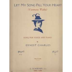   SONG FILL YOUR HEART (VIENNESE WALTZ) Song for Voice and Piano Books