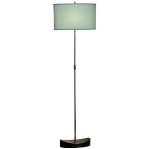  Sella Slim Pole Light Blue Shade Floor Lamp