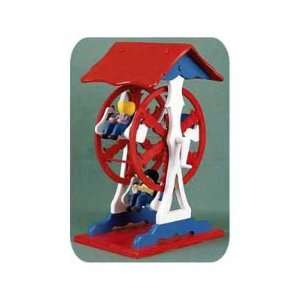  Toy Ferris Wheel Plan (Woodworking Project Paper Plan 