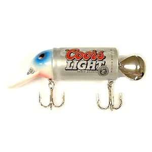  Heddon Coors Light Fishing Lures (Gray, 1/2 Ounce; 2 3/8 