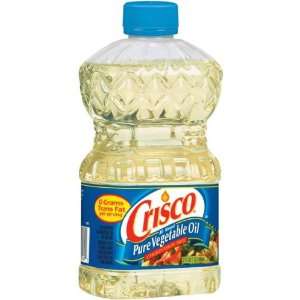 Crisco Vegetable Oil Pure All Natural   9 Pack:  Grocery 