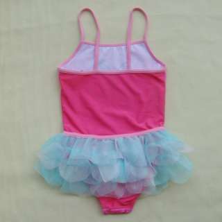 Girl Swimwear Tankini Swimsuit Ballet Bather Baby 2 6Yr  