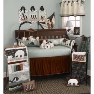    Cotton Tale Designs 8 Piece Arctic Babies Crib Bedding Set: Baby