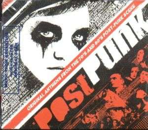 POST PUNK, ORIGINAL ANTHEMS FROM THE 70’S AND 80’S POST PUNK SCENE 