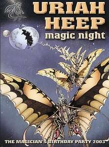 Uriah Heep   Magic Night DVD, 2004 823880015267  