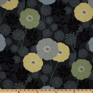  44 Wide Brooklyn Heights Floral Carbon Fabric By The 