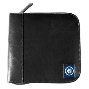  Seattle Mariners Black Square Leather CD Case Sports 