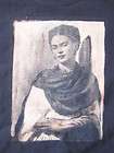 black medium vintage Frida Kahlo de Rivera T shirt diego rivera ART 